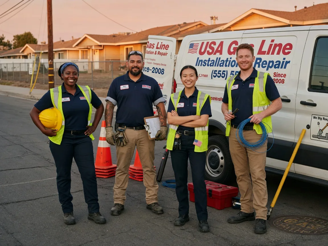 Gas Line Installation company in Hamburg, AR